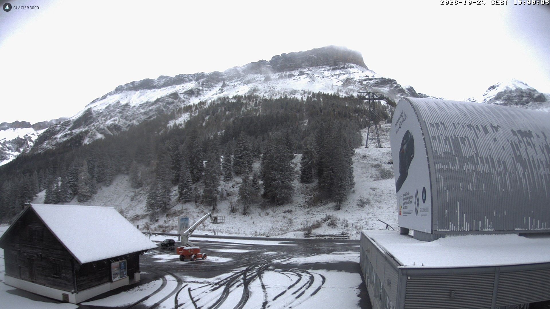 Ormont-Dessus › Südosten: Col-du-Pillon - Glacier 3000 Bergbahn Luftseilbahn