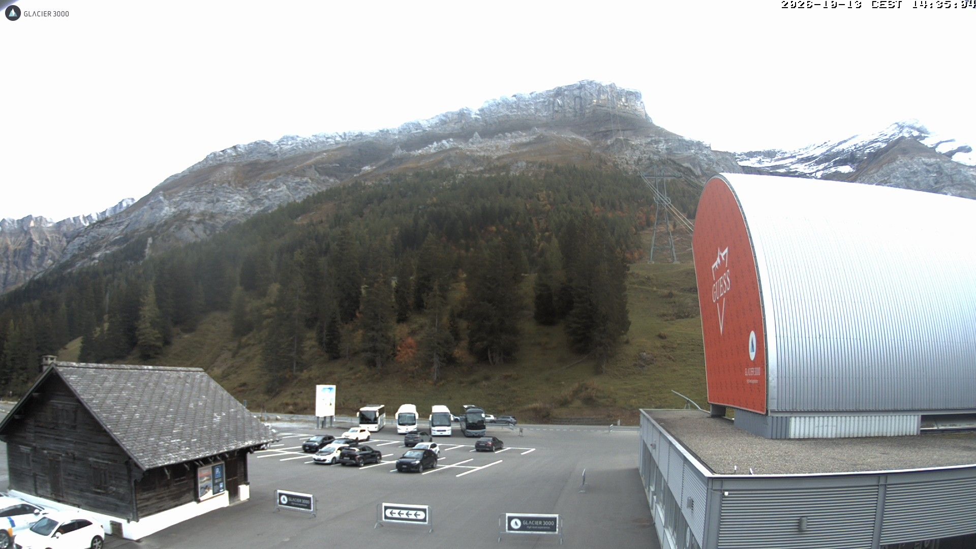 Ormont-Dessus › Südosten: Col-du-Pillon - Glacier 3000 Bergbahn Luftseilbahn