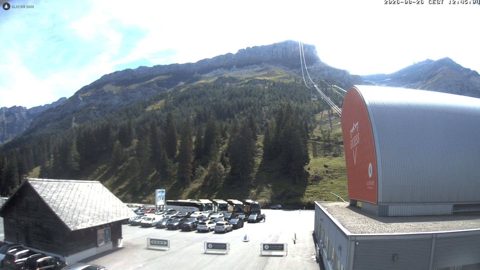 Ormont-Dessus › Südosten: Col-du-Pillon - Glacier 3000 Bergbahn Luftseilbahn