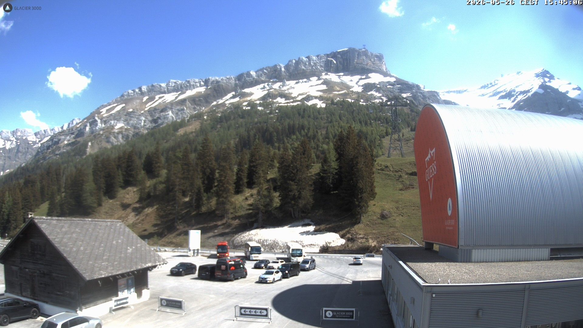 Ormont-Dessus › Südosten: Col-du-Pillon - Glacier 3000 Bergbahn Luftseilbahn