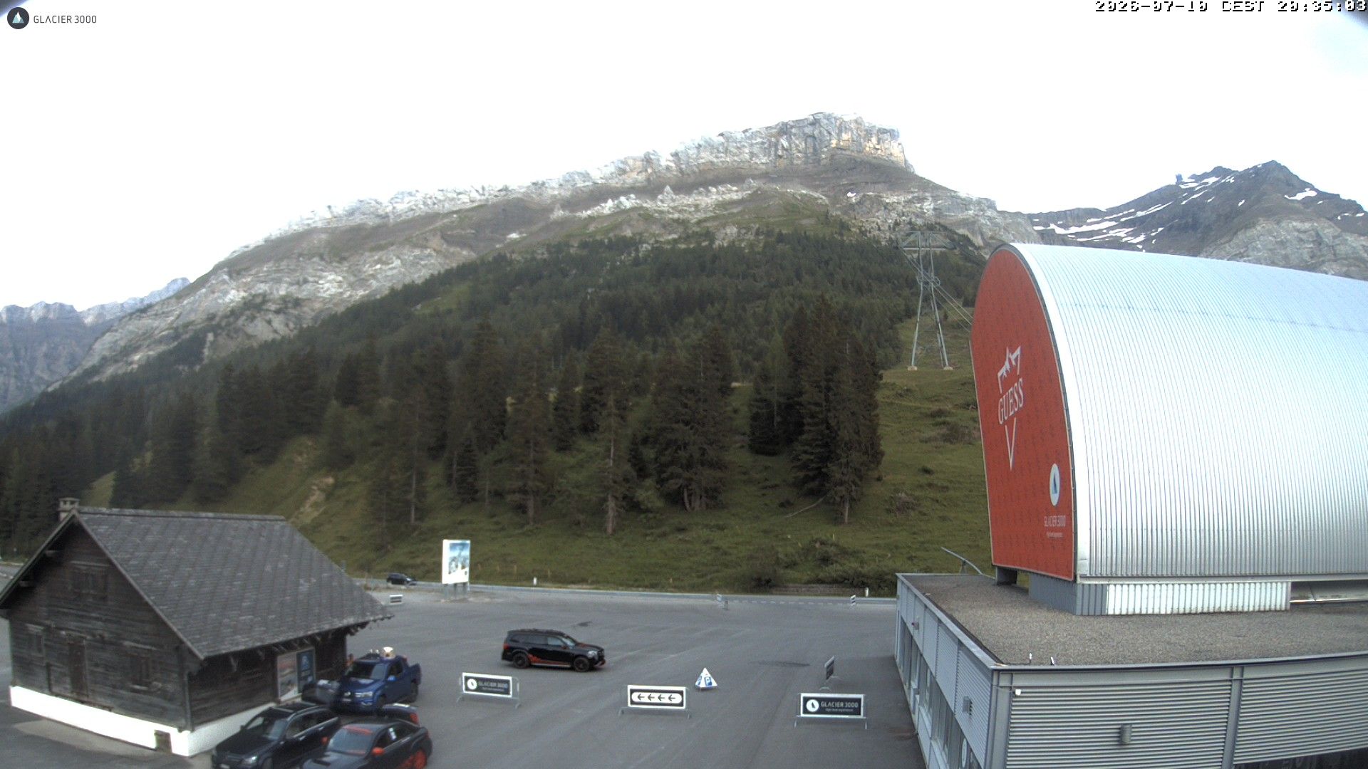 Ormont-Dessus › Südosten: Col-du-Pillon - Glacier 3000 Bergbahn Luftseilbahn