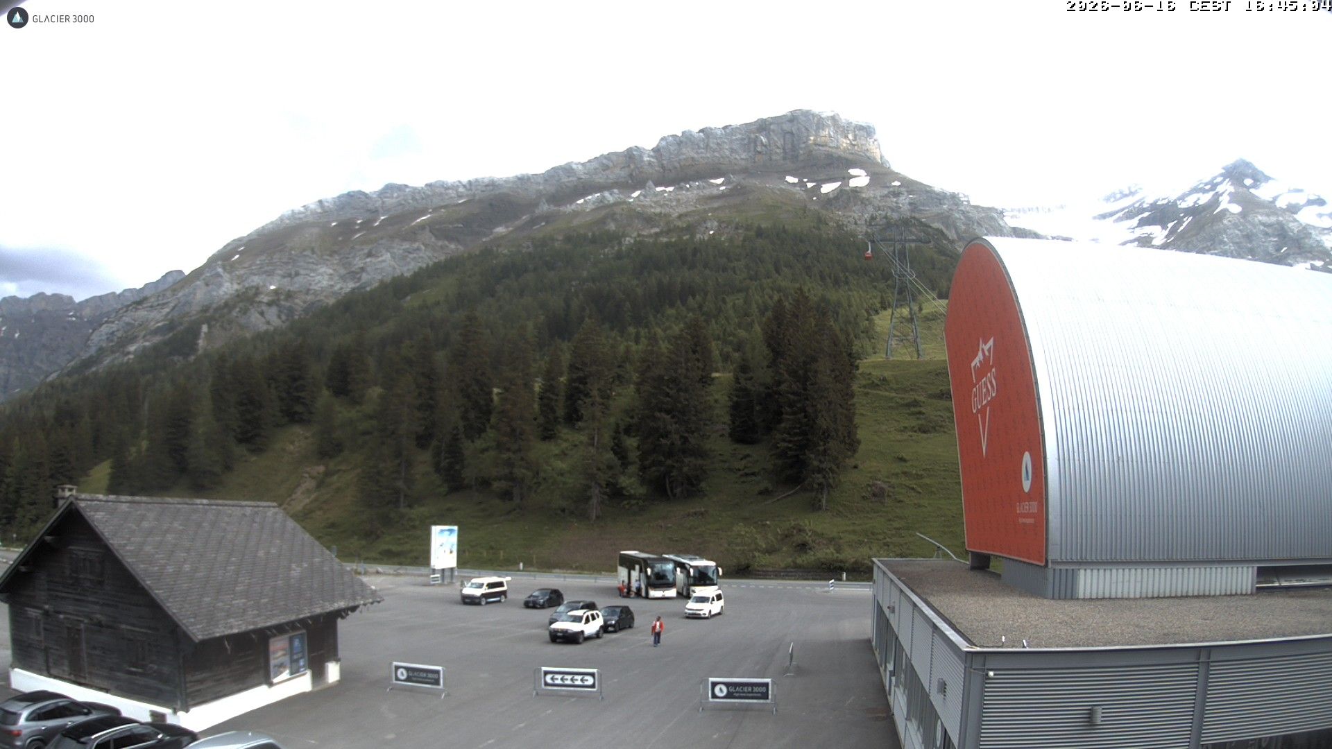 Ormont-Dessus › Südosten: Col-du-Pillon - Glacier 3000 Bergbahn Luftseilbahn