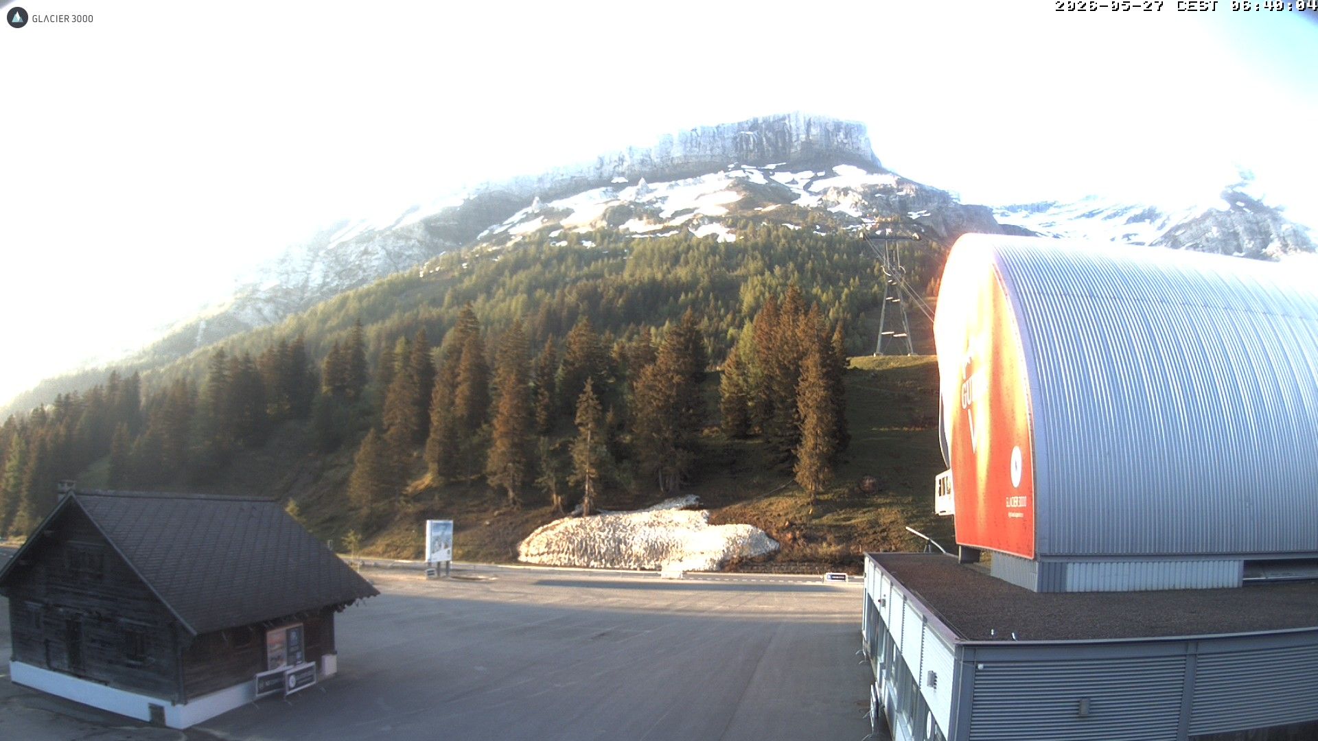 Ormont-Dessus › Südosten: Col-du-Pillon - Glacier 3000 Bergbahn Luftseilbahn