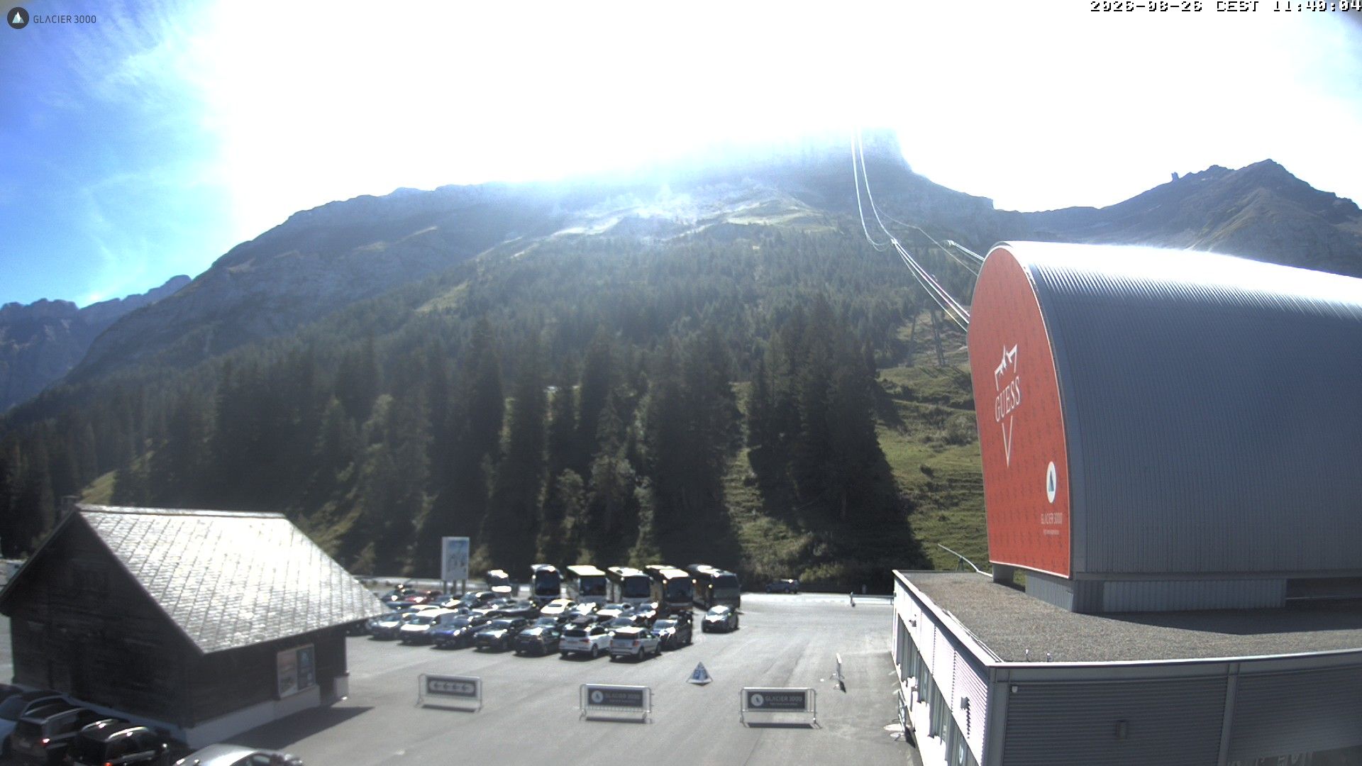 Ormont-Dessus › Südosten: Col-du-Pillon - Glacier 3000 Bergbahn Luftseilbahn