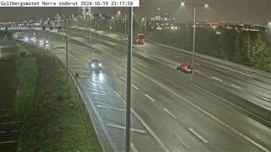 Traffic Cam Gothenburg: Gullbergsmotet Norra