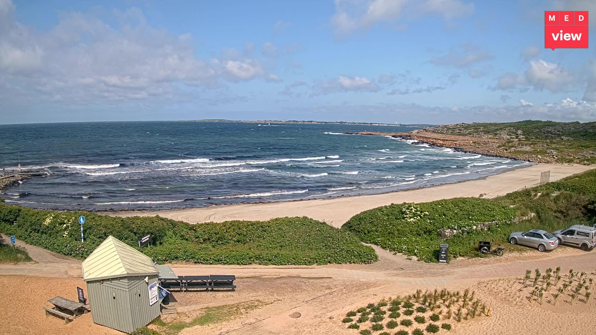 Varberg › North-West: The Promenade In Varberg - Apelviken - Apelviken Strand