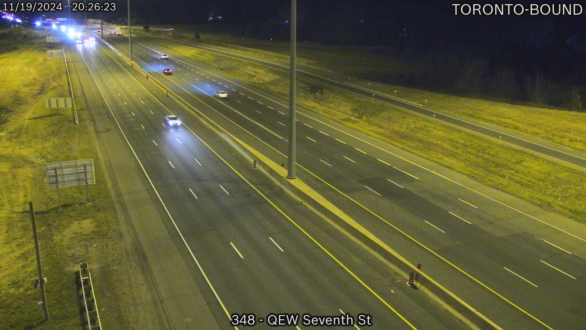 Traffic Cam St. Catharines: QEW at Seventh St