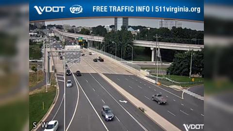 Traffic Cam Odricks Corner: VA- - WB - Dulles Access Road (VA-)