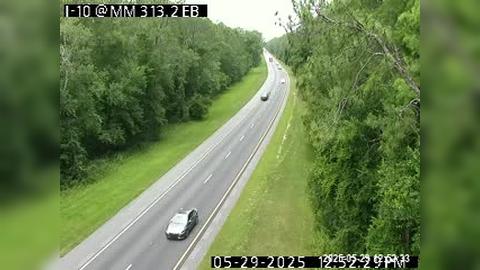Traffic Cam Lake CIty: I-10 @ MM 313.2 EB
