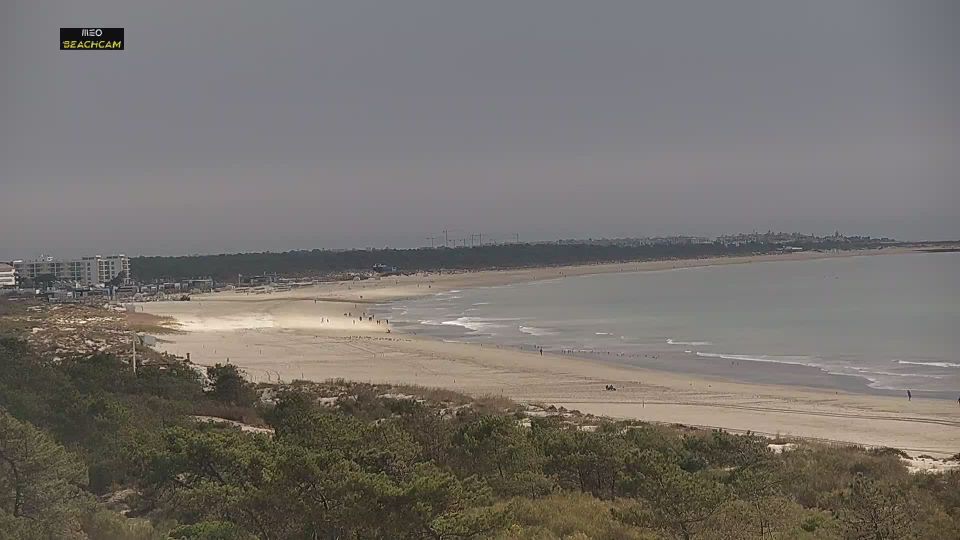 Monte Gordo durante o dia