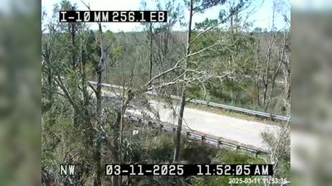 Traffic Cam Madison: I-10 @ MM 256.1