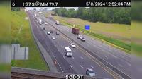 Red River: I-77 S @ MM 79.7 - Day time
