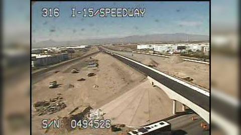 Traffic Cam North Las Vegas: I-15 NB Speedway Blvd (dual)