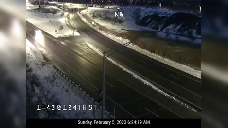 Traffic Cam Little Rapids: I-43 at 124th St