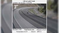 Union: I-84 at Ladd Creek - Day time