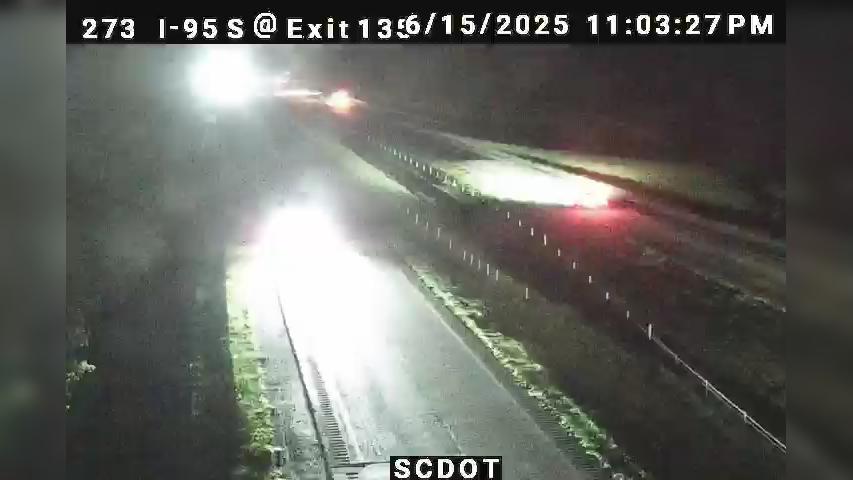 Traffic Cam Shiloh: I-95 S @ MM 135 (US 378)