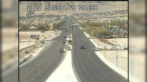 Traffic Cam Spring Valley: Sunset and CC-215 SB