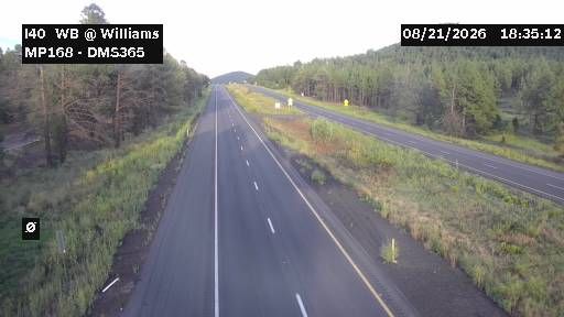 Traffic Cam Williams › West: I-40 WB 168.00