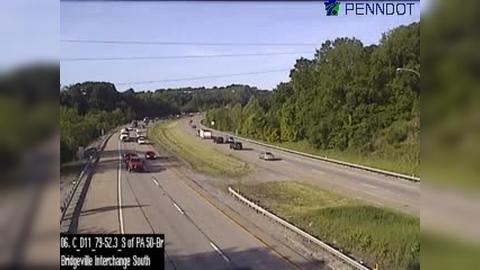 Traffic Cam South Fayette Township: I-79 @ MM 52.3 (SOUTH OF EXIT)