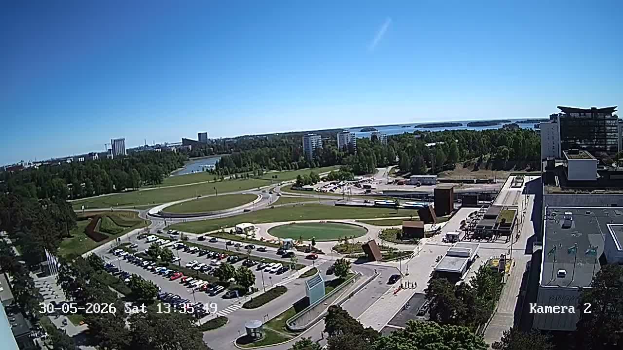 Traffic Cam Espoo: Tapiolan Feenix