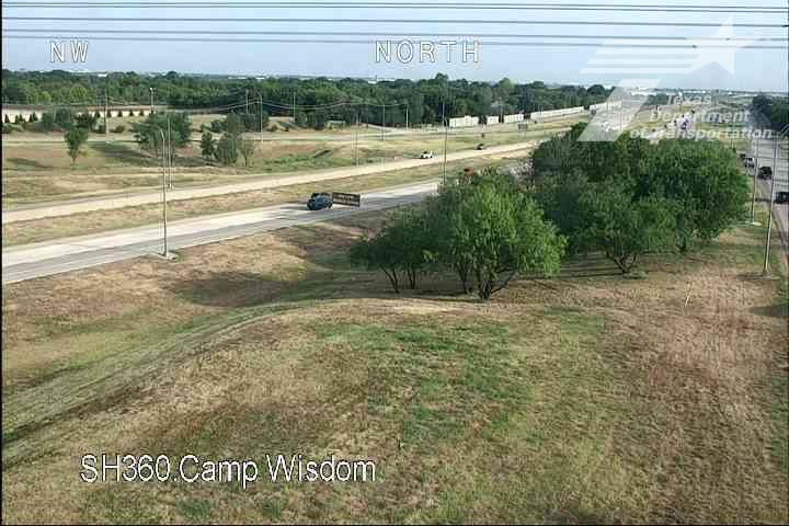 Traffic Cam Grand Prairie › North: SH 360 @ Camp Wisdom