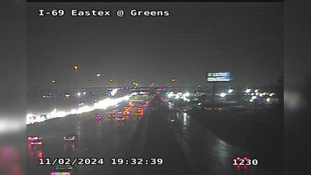 Traffic Cam Houston › South: IH-69 Eastex @ Greens