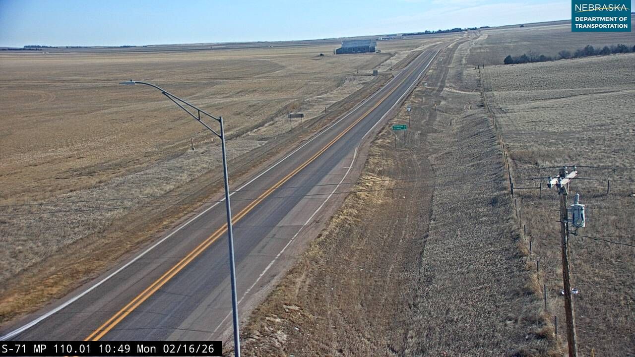 Traffic Cam Box Butte › East: NE 71: Hwy 71 & Hwy 2 Junction: East