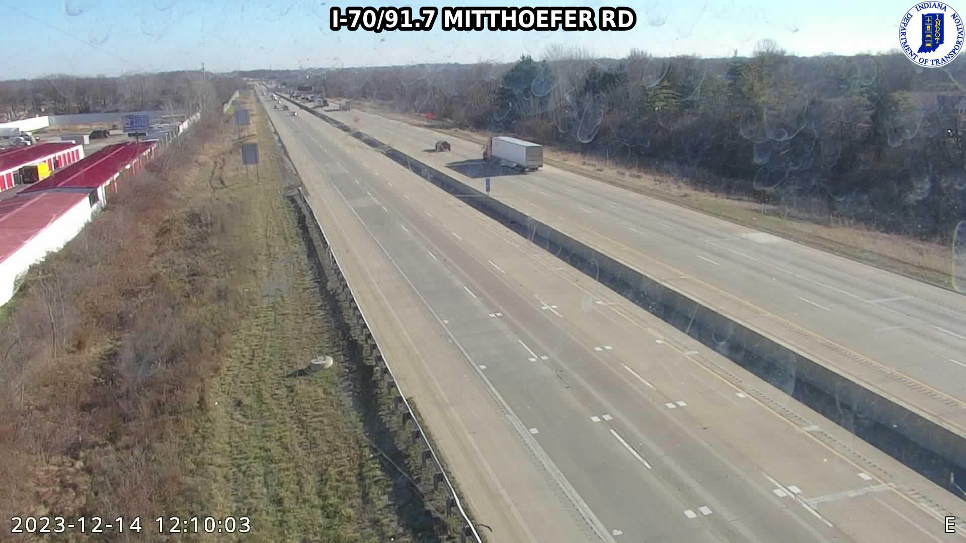 Traffic Cam Indianapolis: I-70: I-70/91.7 MITTHOEFER RD