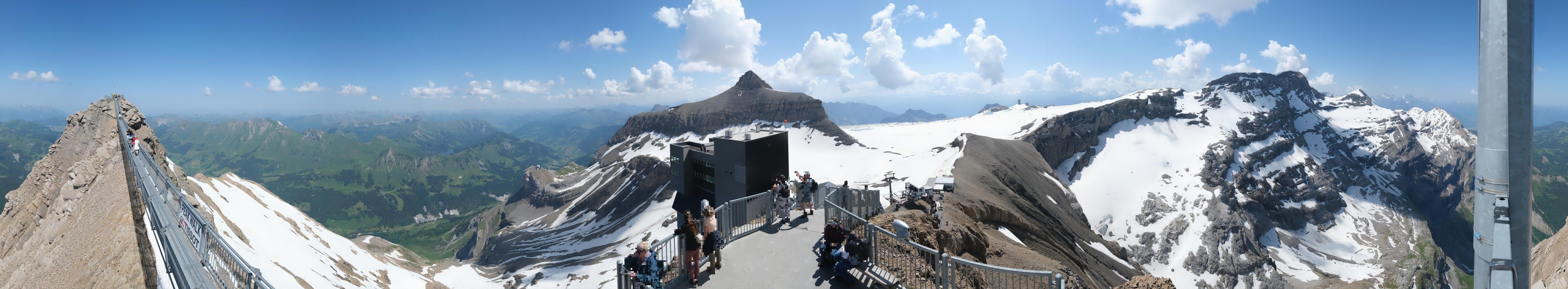 Ormont-Dessus: Scex Rouge - Oldenhorn - Diablerets - Glacier 3000