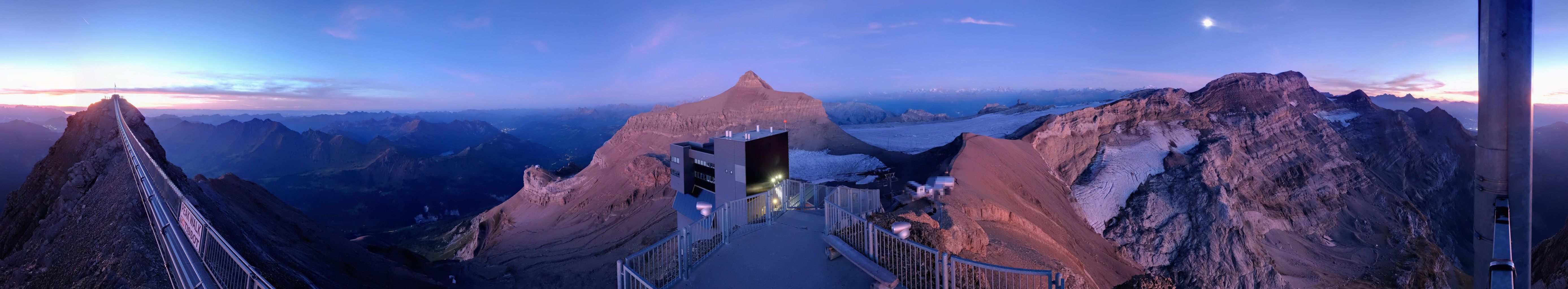 Ormont-Dessus: Scex Rouge - Oldenhorn - Diablerets - Glacier 3000