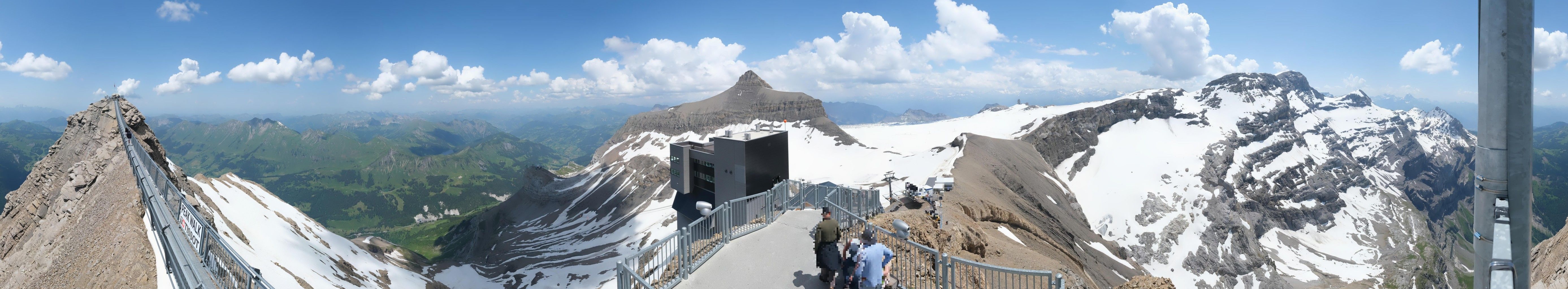 Ormont-Dessus: Scex Rouge - Oldenhorn - Diablerets - Glacier 3000
