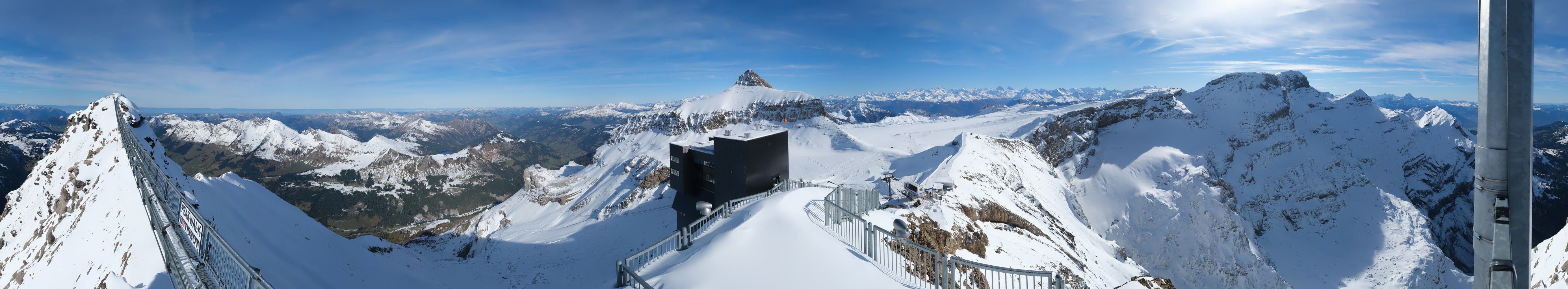 Ormont-Dessus: Scex Rouge - Oldenhorn - Diablerets - Glacier 3000