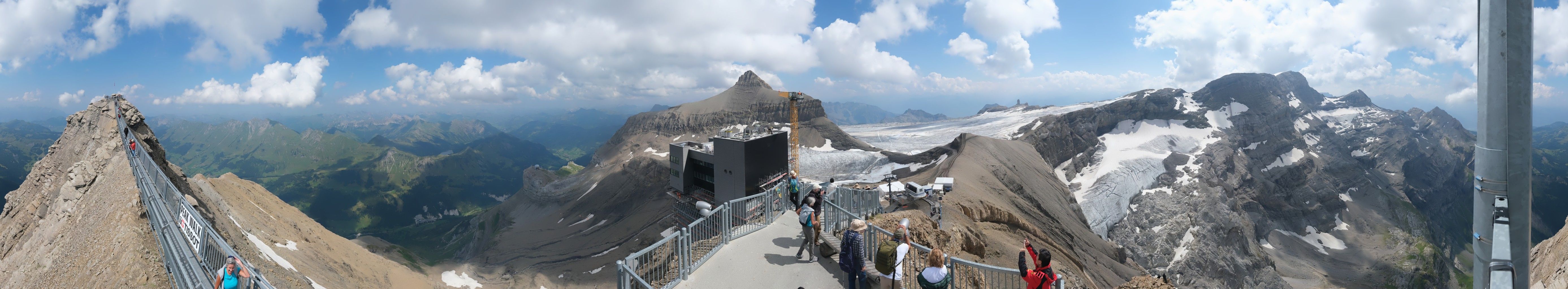 Ormont-Dessus: Scex Rouge - Oldenhorn - Diablerets - Glacier 3000