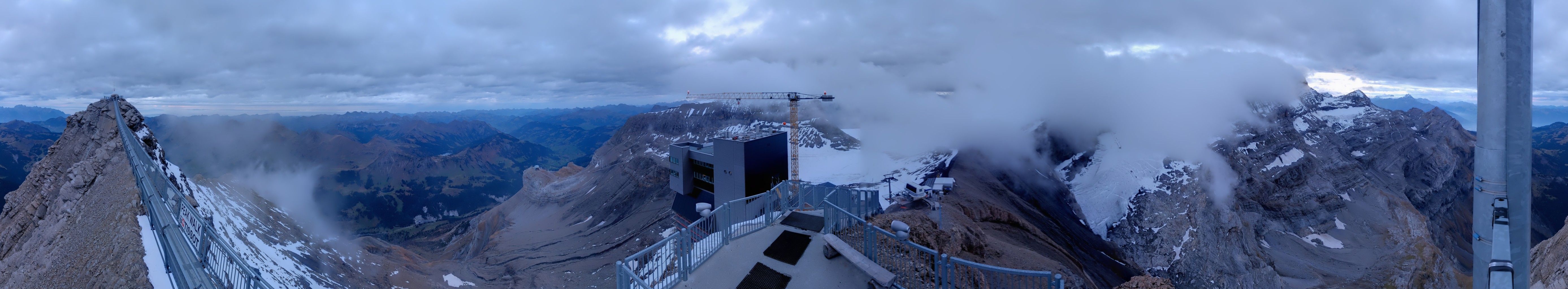 Ormont-Dessus: Scex Rouge - Oldenhorn - Diablerets - Glacier 3000