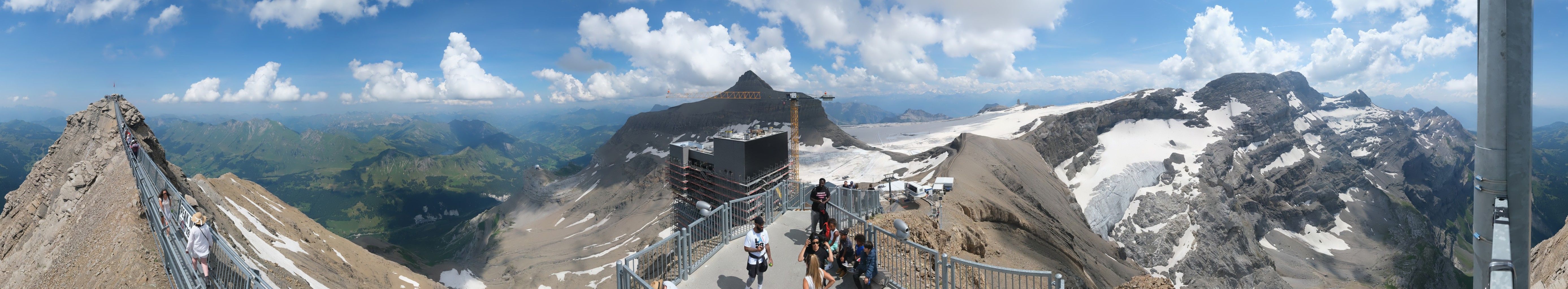 Ormont-Dessus: Scex Rouge - Oldenhorn - Diablerets - Glacier 3000