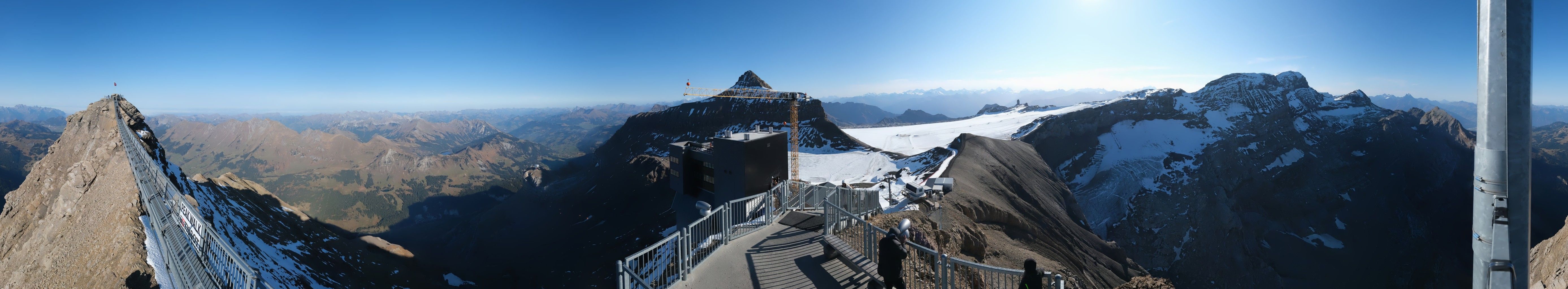 Ormont-Dessus: Scex Rouge - Oldenhorn - Diablerets - Glacier 3000