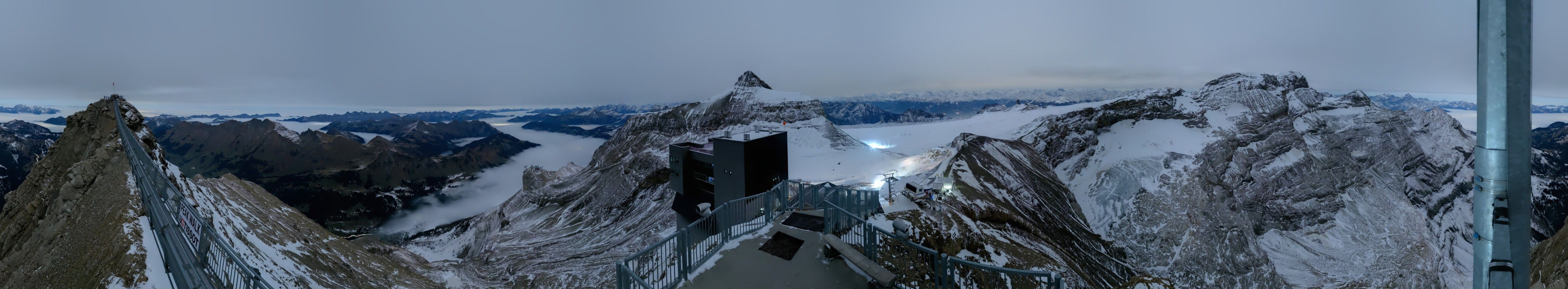 Ormont-Dessus: Scex Rouge - Oldenhorn - Diablerets - Glacier 3000