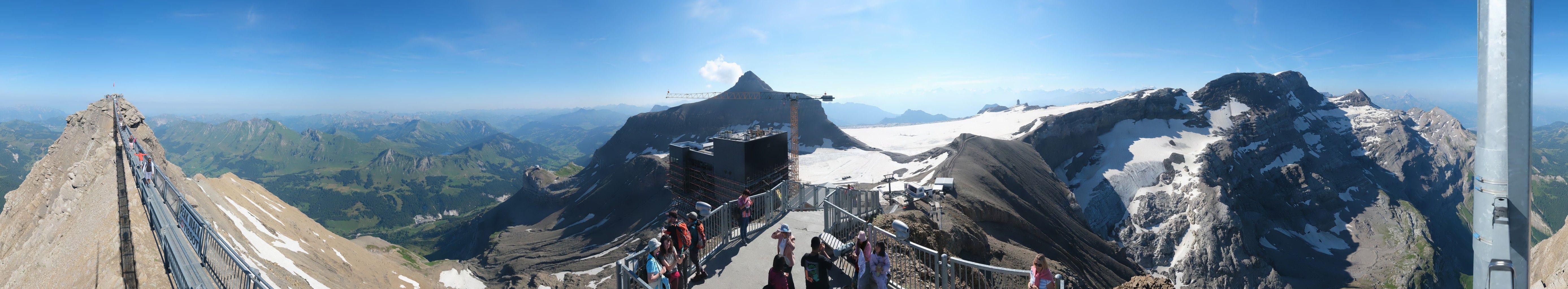 Ormont-Dessus: Scex Rouge - Oldenhorn - Diablerets - Glacier 3000