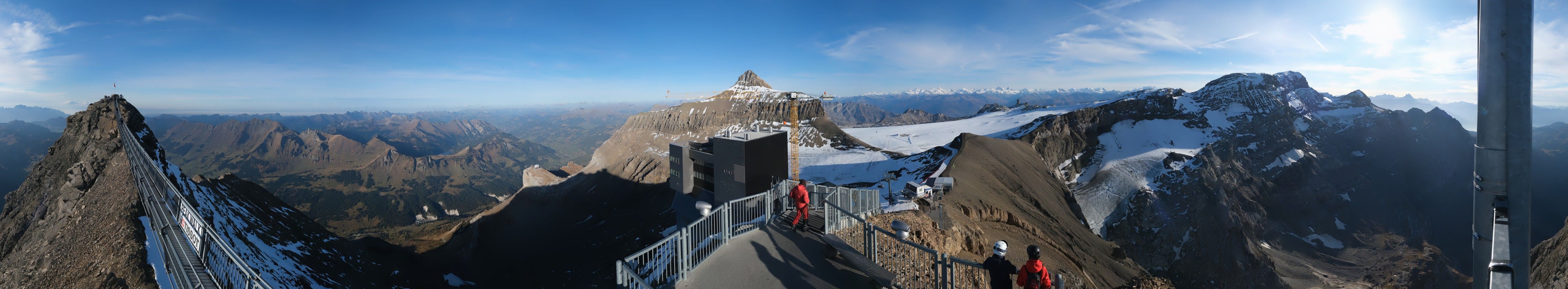 Ormont-Dessus: Scex Rouge - Oldenhorn - Diablerets - Glacier 3000