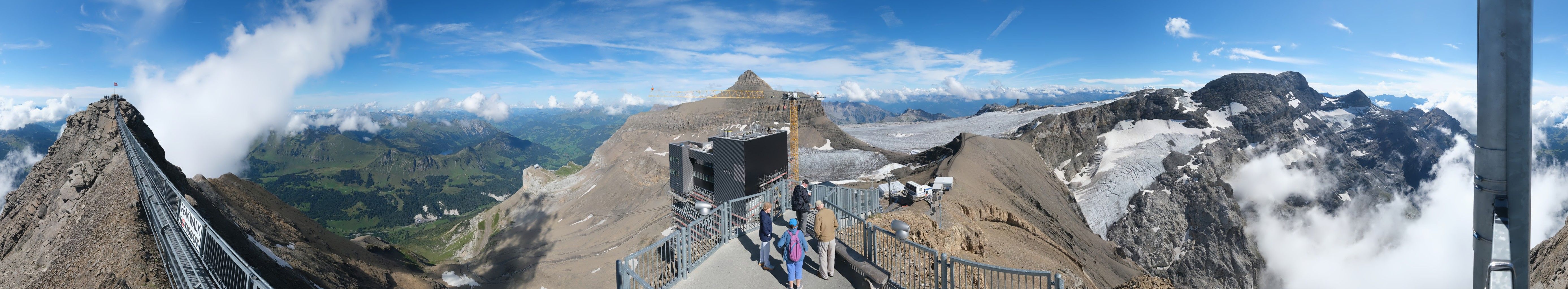 Ormont-Dessus: Scex Rouge - Oldenhorn - Diablerets - Glacier 3000