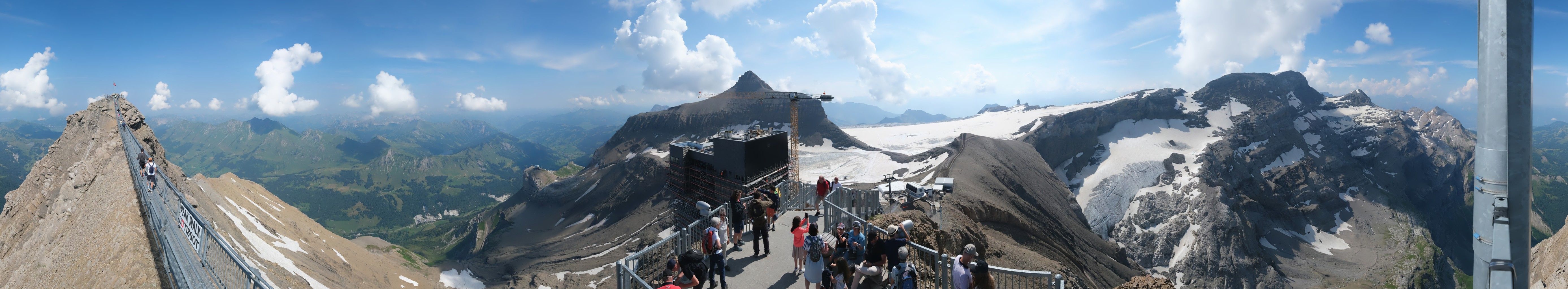 Ormont-Dessus: Scex Rouge - Oldenhorn - Diablerets - Glacier 3000