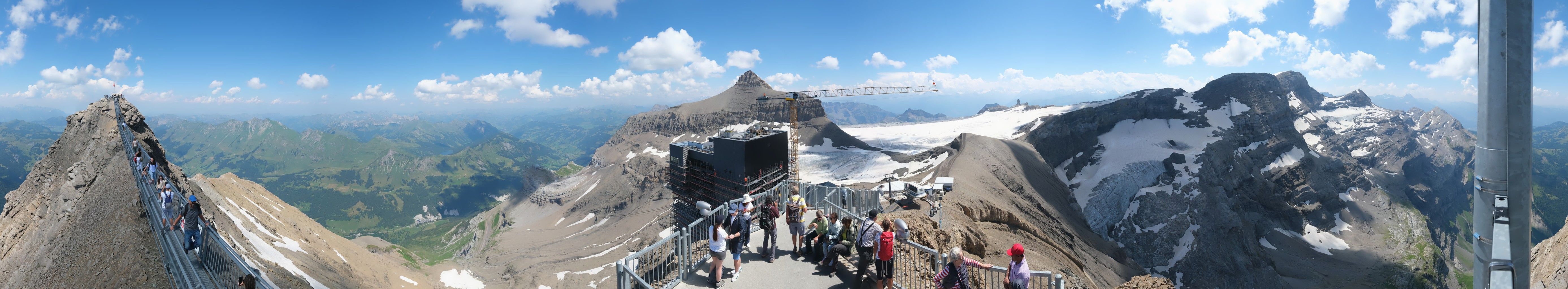 Ormont-Dessus: Scex Rouge - Oldenhorn - Diablerets - Glacier 3000