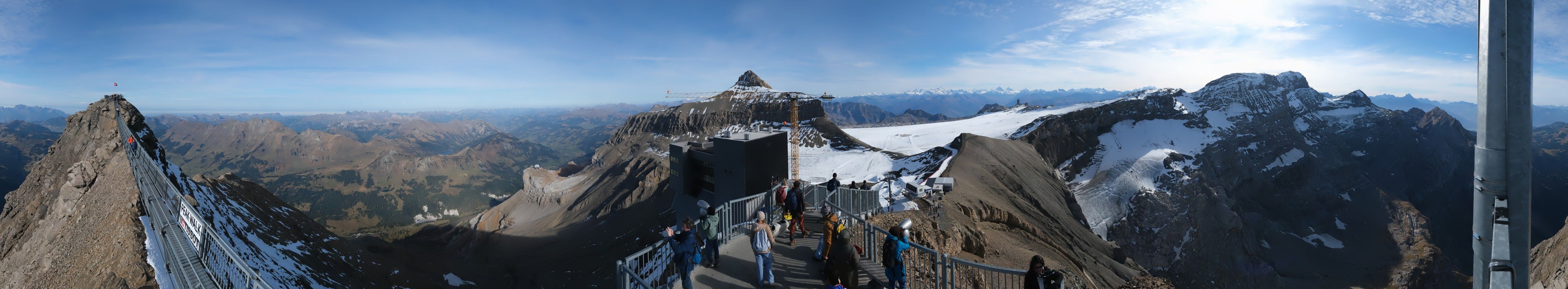 Ormont-Dessus: Scex Rouge - Oldenhorn - Diablerets - Glacier 3000