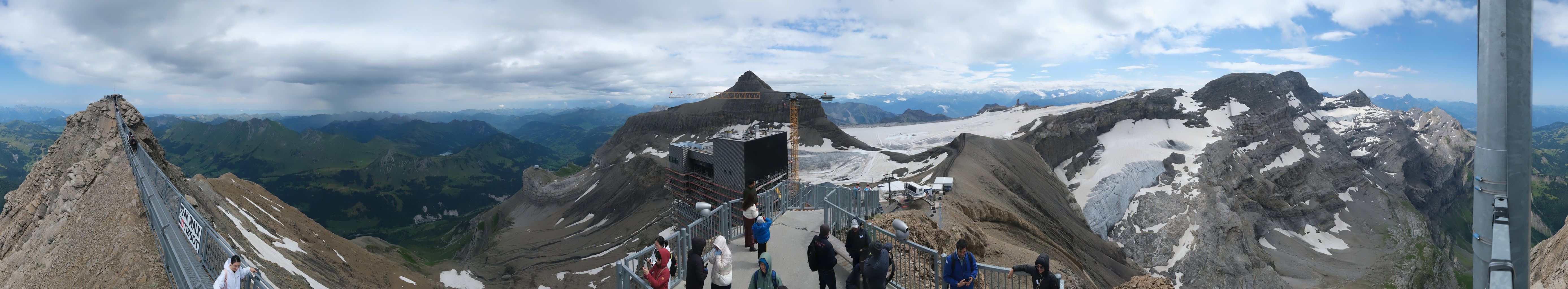 Ormont-Dessus: Scex Rouge - Oldenhorn - Diablerets - Glacier 3000