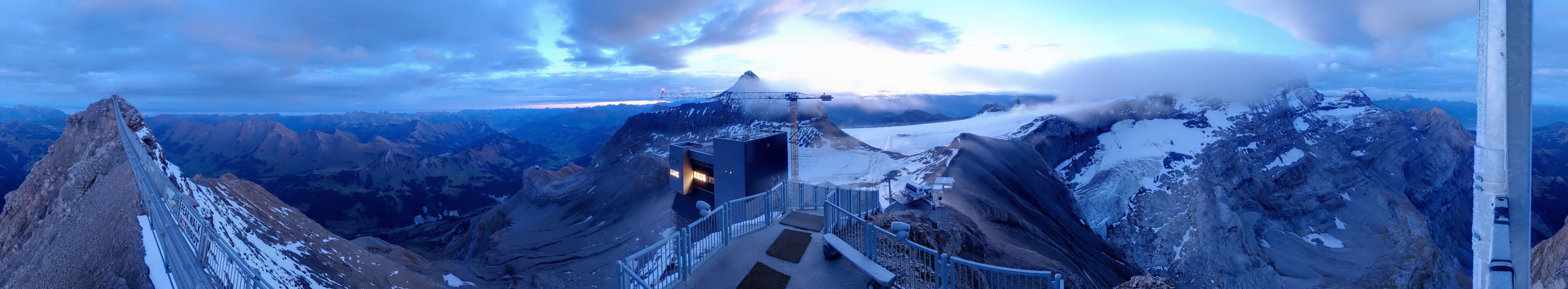 Ormont-Dessus: Scex Rouge - Oldenhorn - Diablerets - Glacier 3000