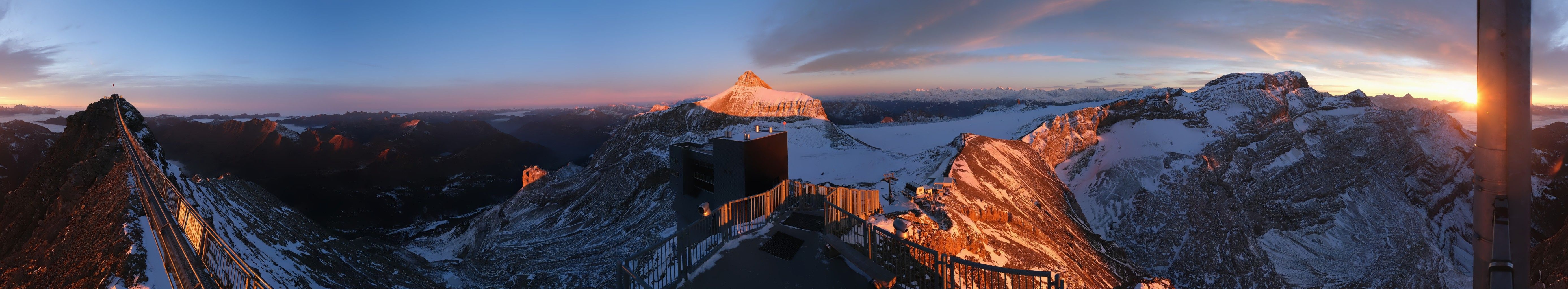 Ormont-Dessus: Scex Rouge - Oldenhorn - Diablerets - Glacier 3000