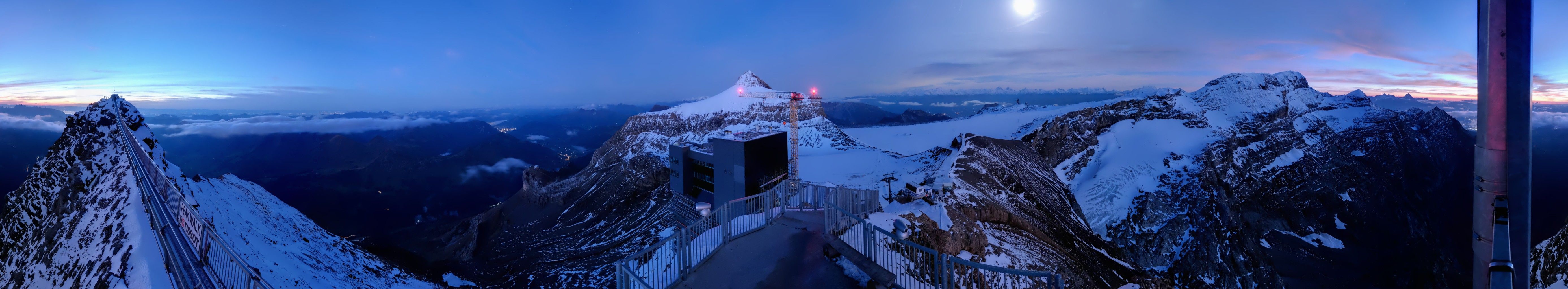 Ormont-Dessus: Scex Rouge - Oldenhorn - Diablerets - Glacier 3000