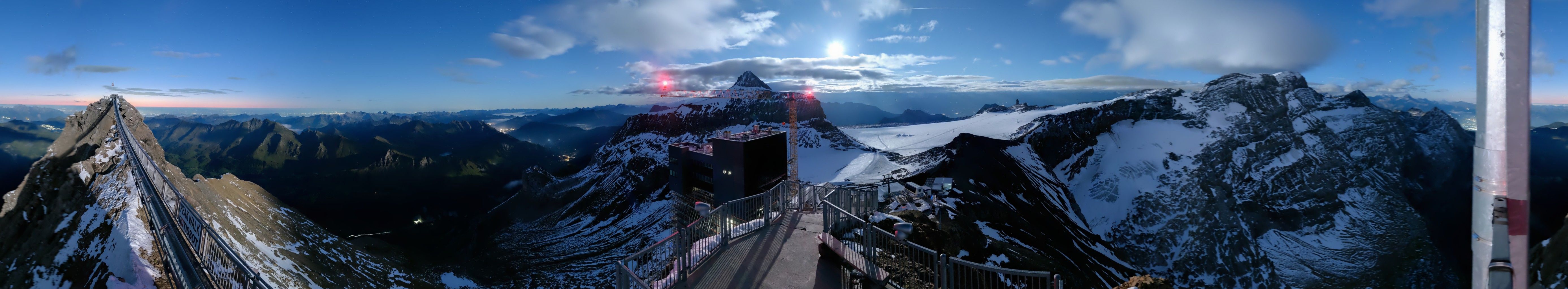 Ormont-Dessus: Scex Rouge - Oldenhorn - Diablerets - Glacier 3000