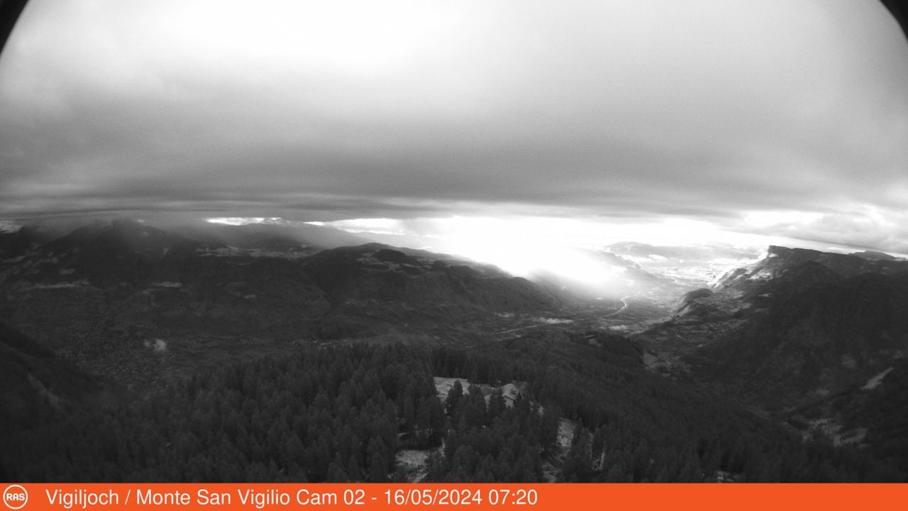 Traffic Cam Tscherms - Cermes: Monte San Virgilio - Vigiljoch