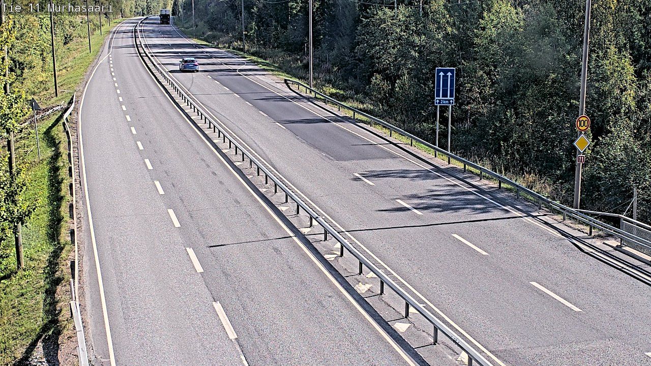 Traffic Cam Nokia: Tie - Murhasaari - Tampereelle